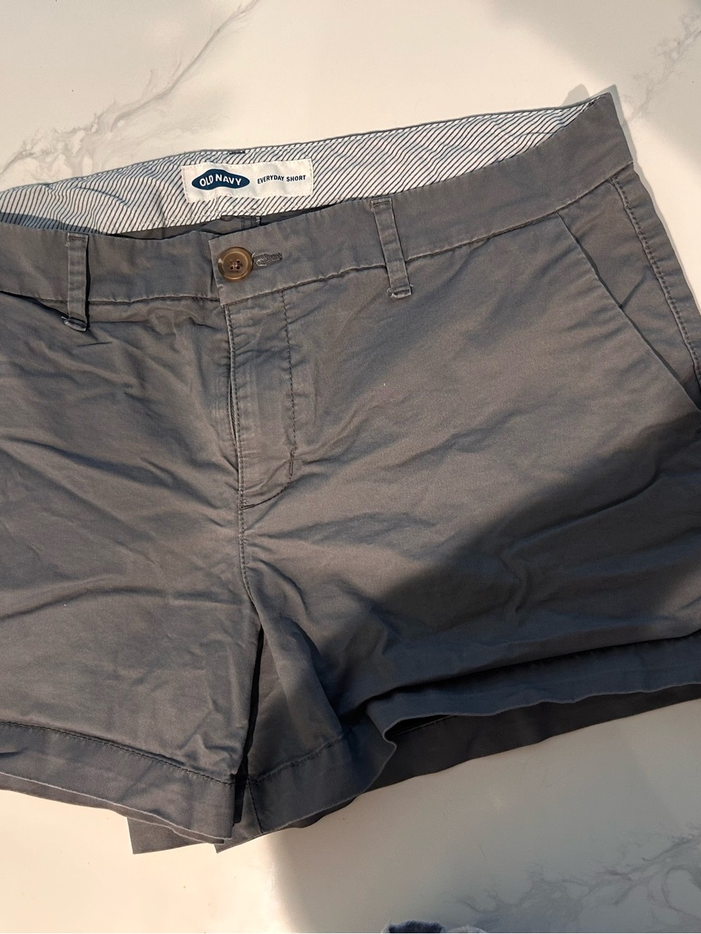 Old Navy Every Day Slate Gray Casual Chino Shorts